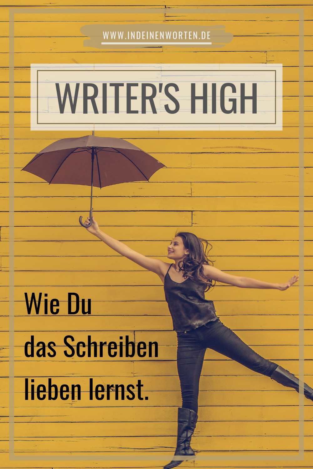 Finde Deine Schreibroutine: Mit 9 praktischen Tipps (+ Test) zum Writer’s High 4 Entwickle eine entspannte Schreibroutine: Ein Test und 9 Tipps aus der Praxis bringen Dich zum „Writer’s High“ – flowige Glücksgefühle garantiert! #indeinenworten