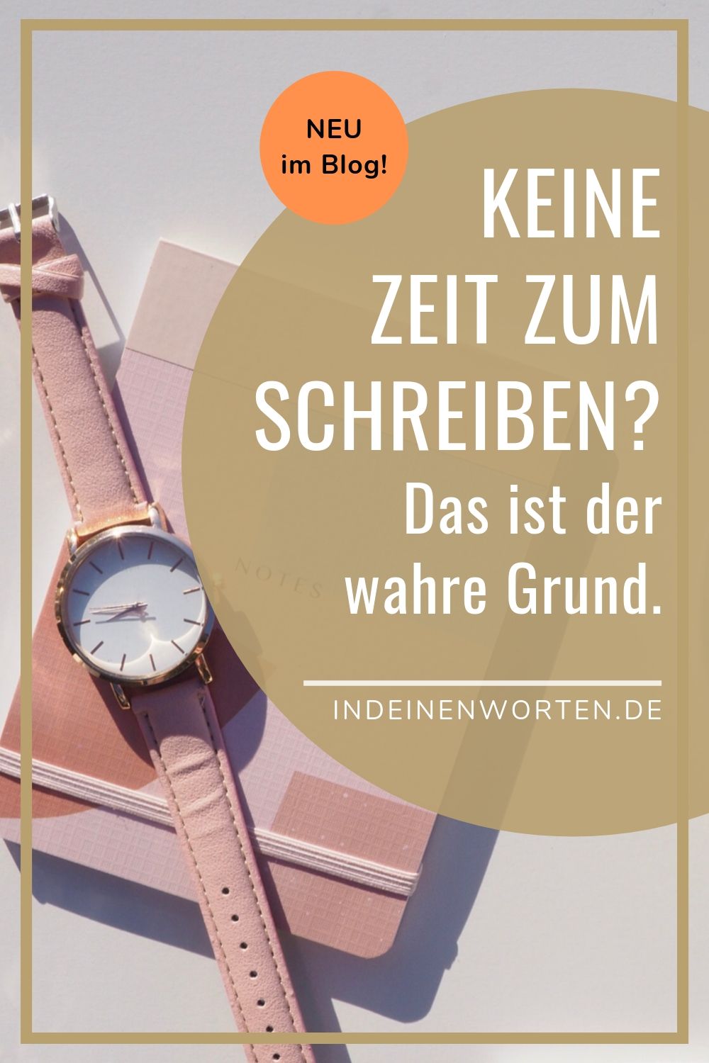 Der wahre Grund, warum Du keine Zeit zum Schreiben hast 3 Wie findest Du Zeit zum Schreiben? Nicht mit besserem Zeitmanagement oder einem neuen Produktivitätstool. Hier erfährst Du, wie ich als Autorin wirklich dranbleibe. Und wie auch Du Dir das Schreiben zur regelmäßigen Gewohnheit machen kannst. #indeinenworten