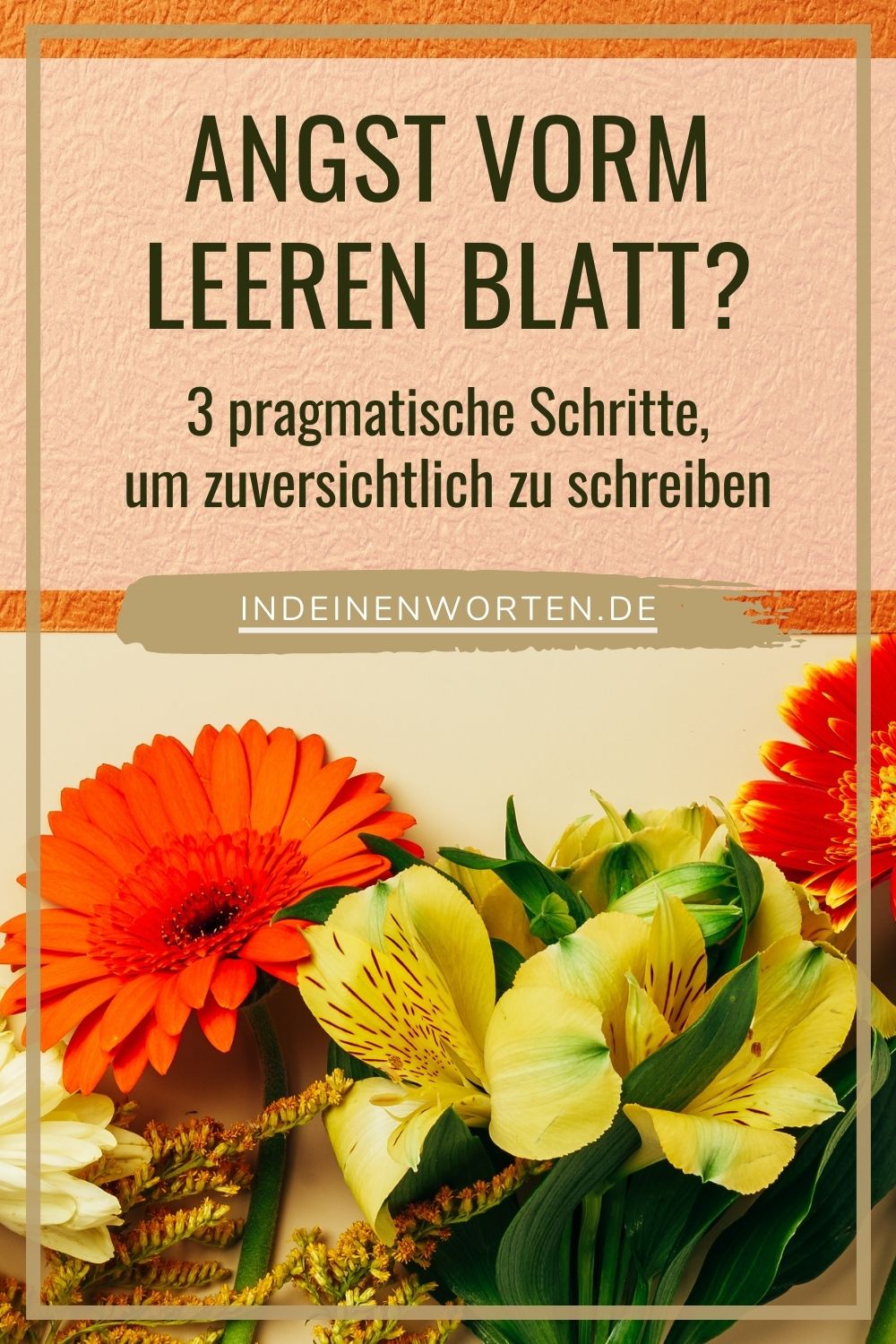Die Angst vorm Schreiben packt uns alle mal. In drei Schritten findest Du heraus, wovor Du Dich wirklich fürchtest – und was Du ändern kannst, um motiviert und zuversichtlich weiter zu schreiben. Kurz: Löse ganz pragmatisch Deine Schreibblockade! #indeinenworten