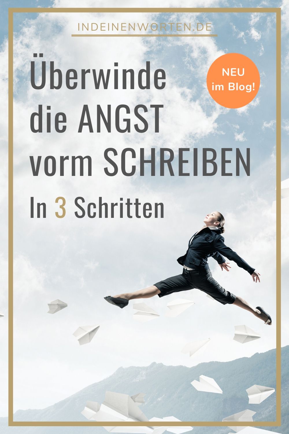 Die Angst vorm Schreiben packt uns alle mal. In drei Schritten findest Du heraus, wovor Du Dich wirklich fürchtest – und was Du ändern kannst, um motiviert und zuversichtlich weiter zu schreiben. Kurz: Löse ganz pragmatisch Deine Schreibblockade! #indeinenworten