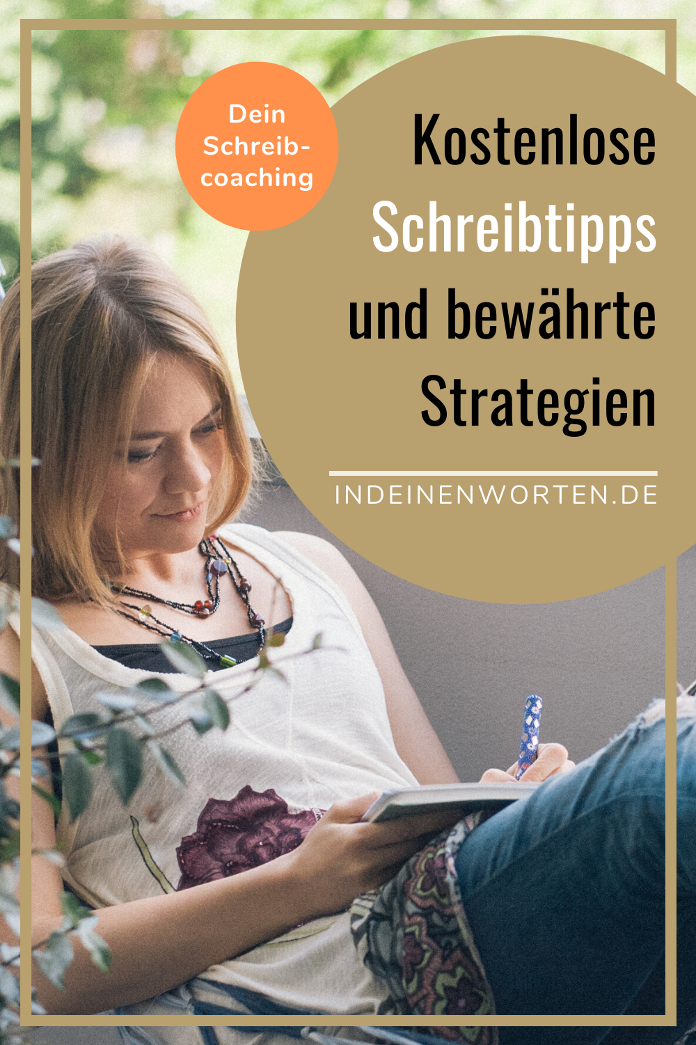 Schreibcoaching, einen kostenlosen Schreibkurs und neue Schreibtipps helfen Dir: das eigene Sachbuch zu schreiben, Deinen Schreibstil zu verbessern und Schreibblockaden zu lösen. #indeinenworten