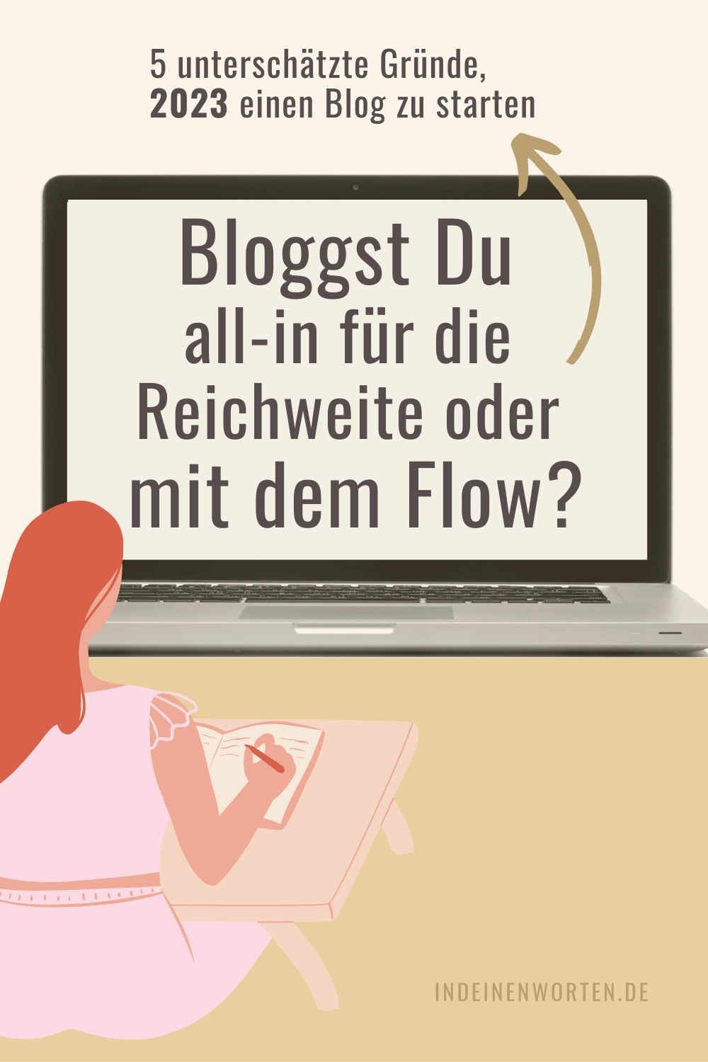 Warum sich Bloggen 2023 lohnt: 5 unterschätzte Gründe 6 Blog-Artikel veröffentlichen, um sichtbarer zu werden? Funktioniert immer seltener. 5 unterschätzte Gründe, warum sich ein Blog für Berater*innen, Trainer*innen und Coaches trotzdem lohnt. #indeinenworten
