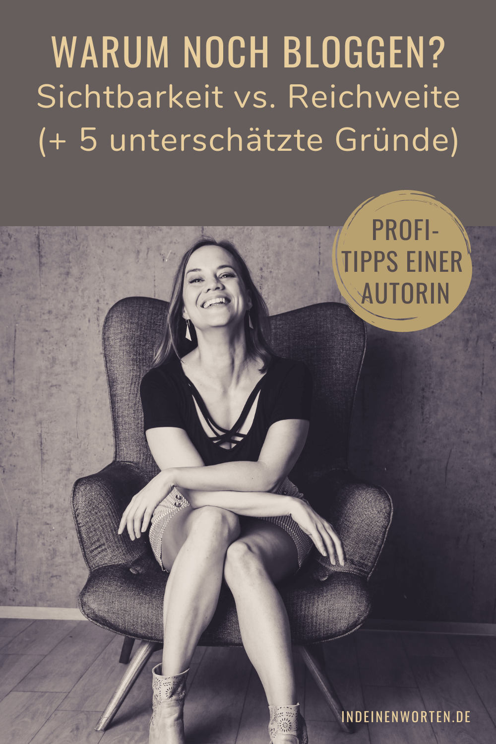 Warum sich Bloggen 2023 lohnt: 5 unterschätzte Gründe 3 Blog-Artikel veröffentlichen, um sichtbarer zu werden? Funktioniert immer seltener. 5 unterschätzte Gründe, warum sich ein Blog für Berater*innen, Trainer*innen und Coaches trotzdem lohnt. #indeinenworten