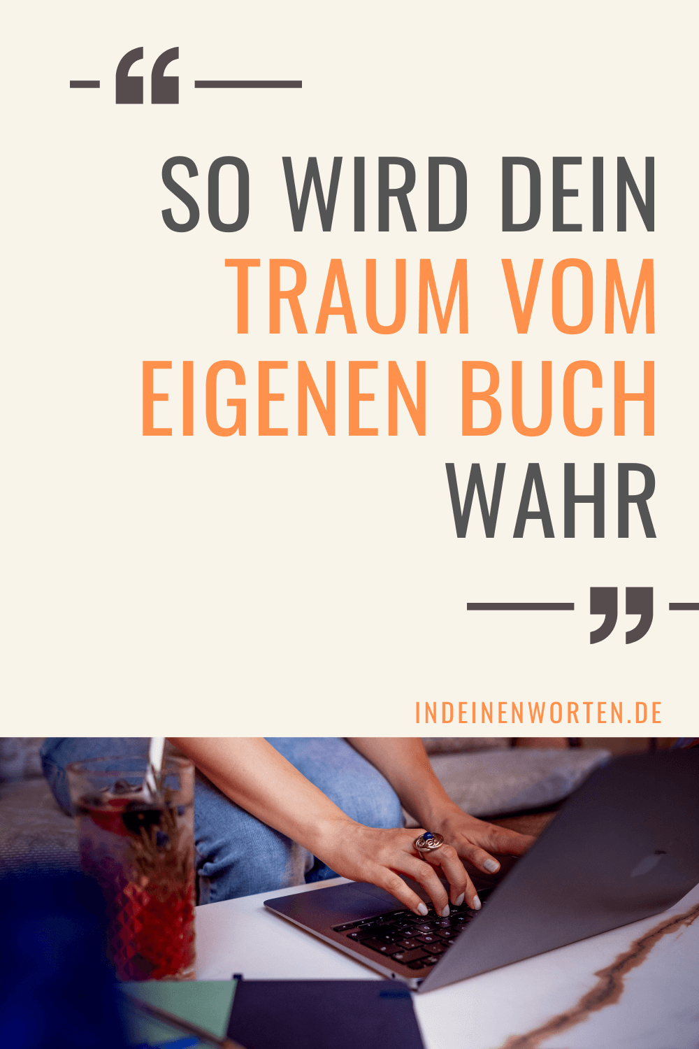 Warum schreibst Du kein Buch? 4 Fragen für den Anfang mit Plan 5 Mit Plan zum eigenen Buch: Fang mit diesen 4 Fragen an – statt einfach loszuschreiben. So kann der Traum vom Buch wahr werden. #indeinenworten